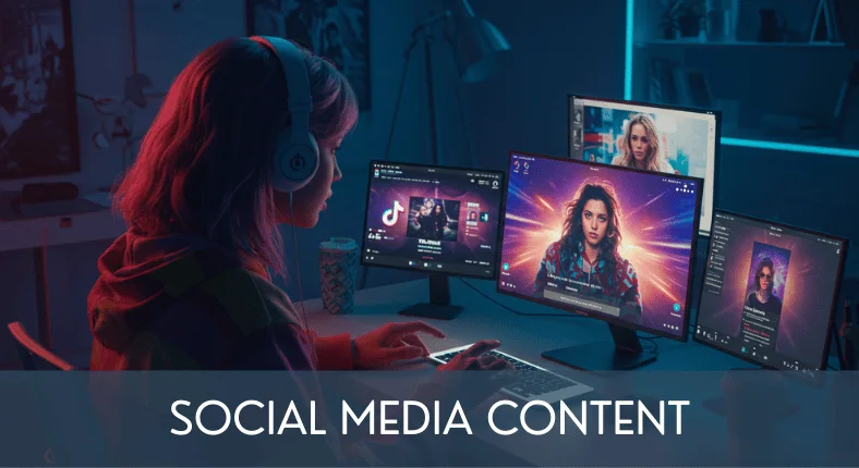 social media content